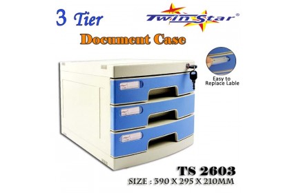 Twin Star Document Drawer With Lock Twin Star Document Drawer With Lock